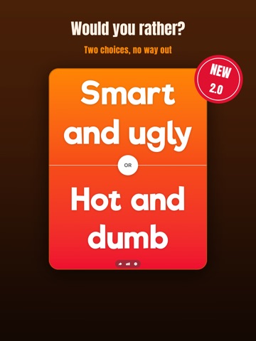 Split: Would You Rather? iPad screenshot
