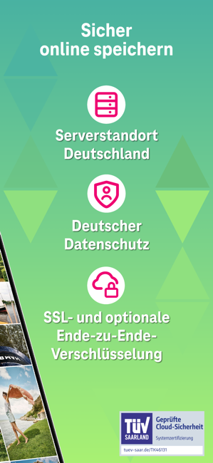 MagentaCLOUD - Cloud & Dateien Screenshot