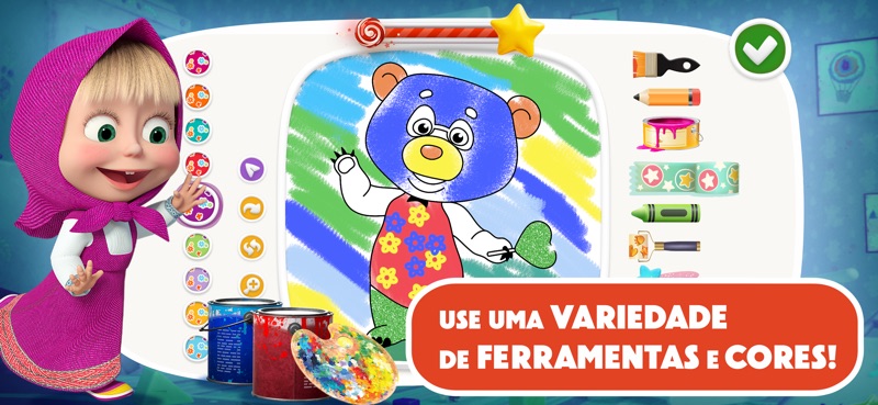 Masha e o Urso Escola de Arte screenshot 5