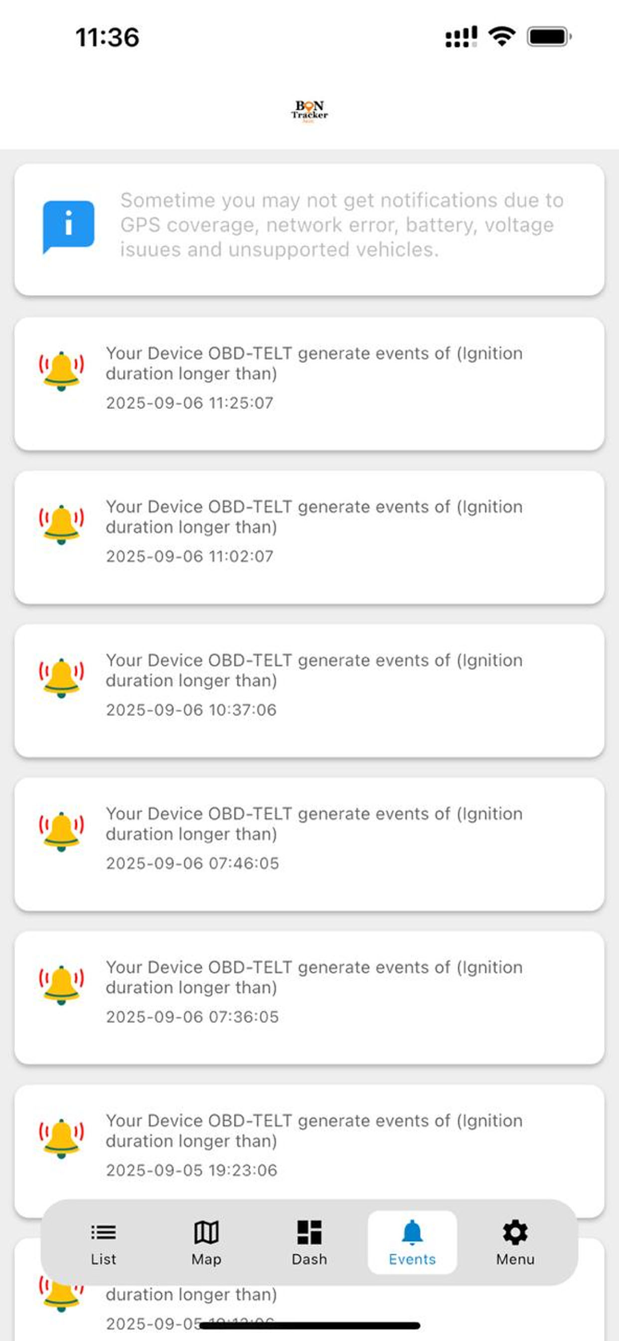 Bontracker Basic screenshot 3