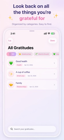 Gratitudes Jar Screenshot 2 of 3