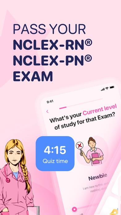 NCLEX PN & RN Exam Prep 2025 Screenshot