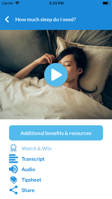 Screenshot 2 of LifeSpeak App