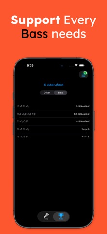 Guitar Tuner: Chromatic iPhone screenshot
