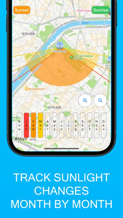 SunSpotter - Sunpath on a map Screenshot