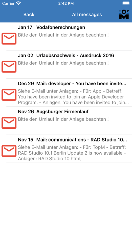#4. TopM mobile2 (iOS) By: TopM Software GmbH