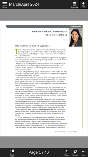 DAV Digital Magazine screenshot 3