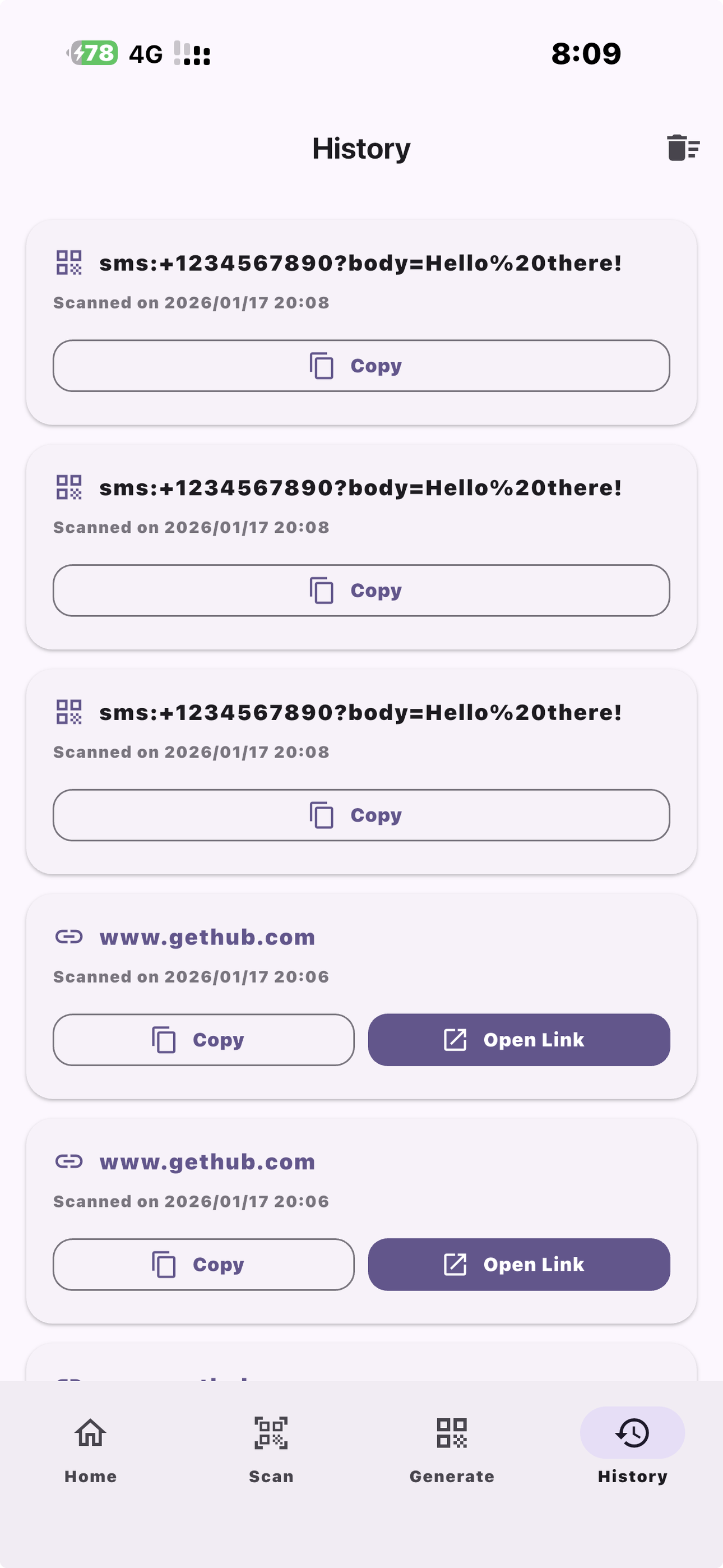 QR Pro Scanner screenshot 4
