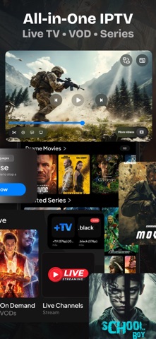 IPTV - Xtream Player Screenshot 2 of 9