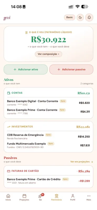 Gevi Finanças screenshot 6 of 8