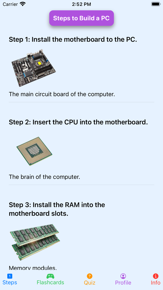 #4. My First PC Build (iOS) Podle: Trisphere Apps LLC