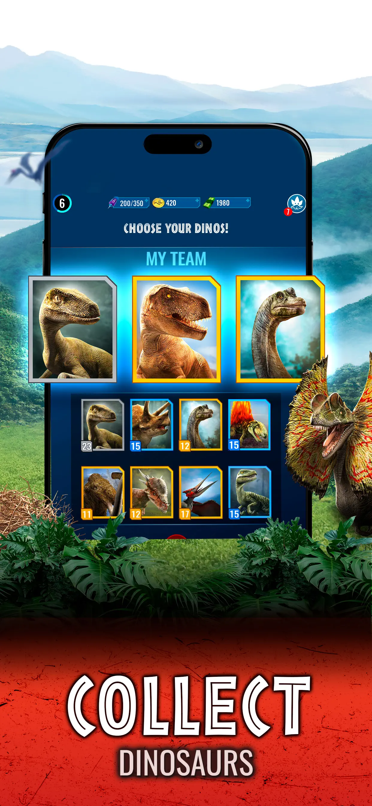 Jurassic World Alive screenshot 4