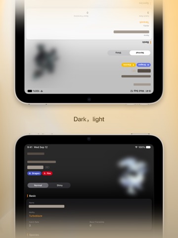 PokéCalc - Pocket Encyclopedia iPad screenshot