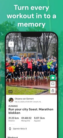 Tracka: Run & Bike together screenshot