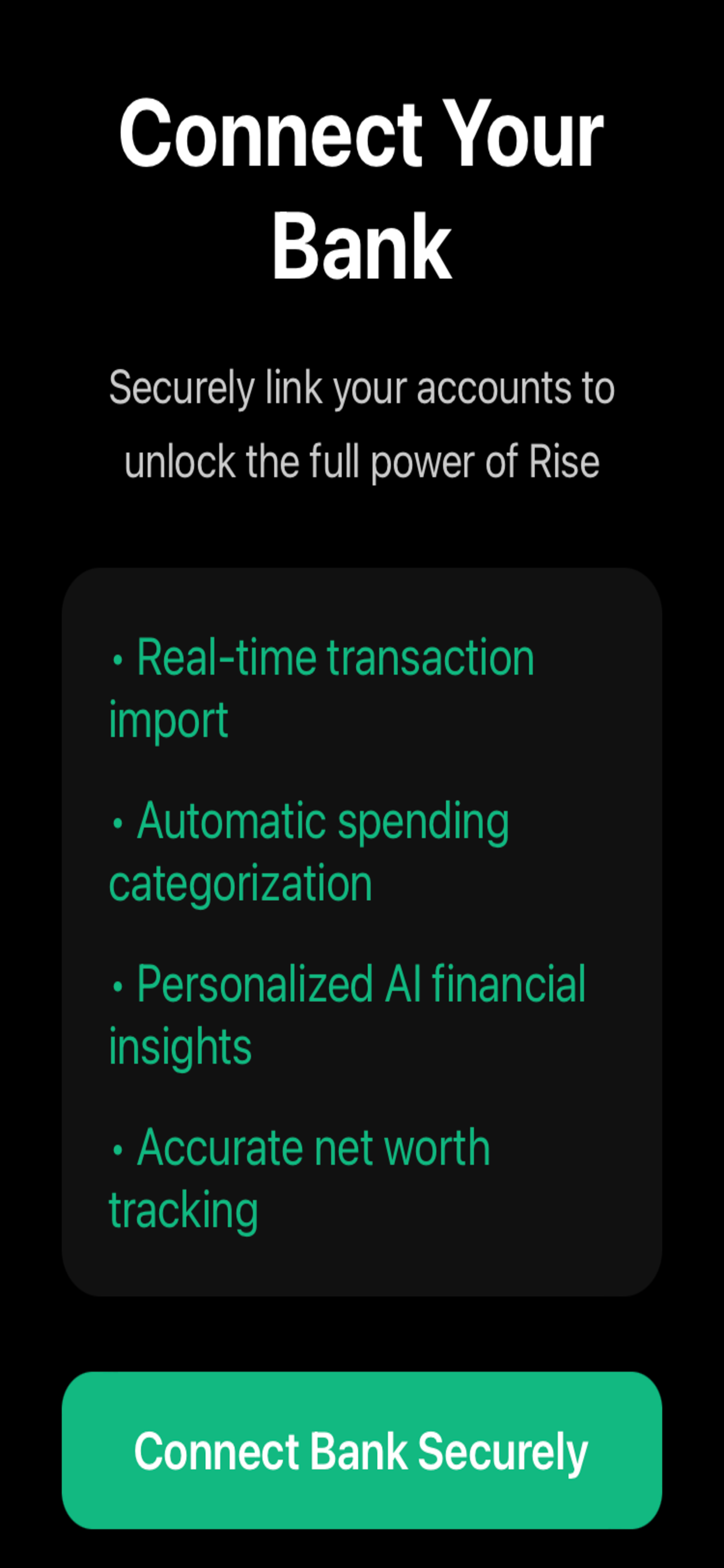 Rise – AI Wealth Coach screenshot 8