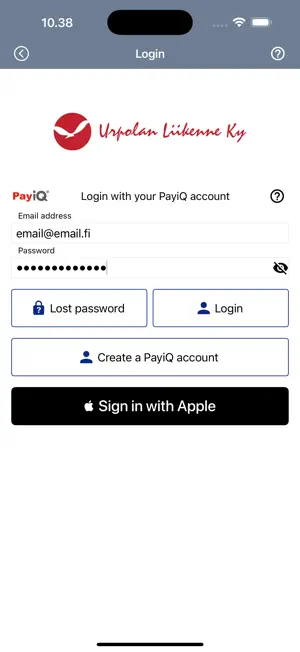 Urpolan Liikenne screenshot 2