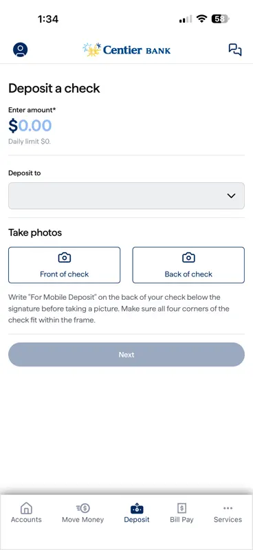 Centier Bank screenshot 5 of 6
