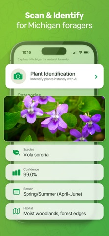 Michigan Forage Tracker screenshot