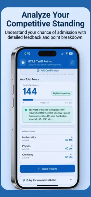 UCAS Calculator screenshot 4