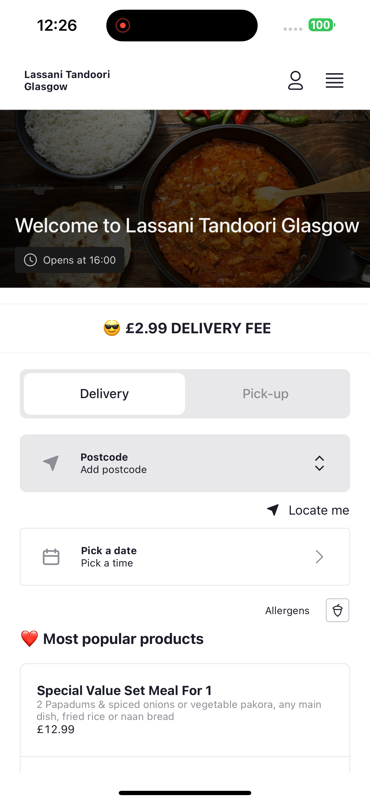 Lassani Tandoori Glasgow screenshot 6