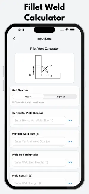 Welding Weight Calculator Pro screenshot 2