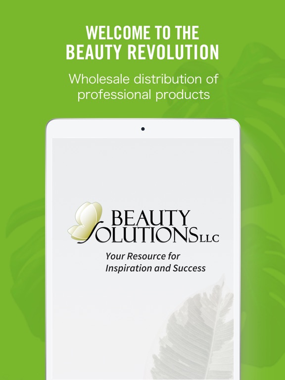 Beauty Solutions, LLC iPad screenshot 1 - Shopping app