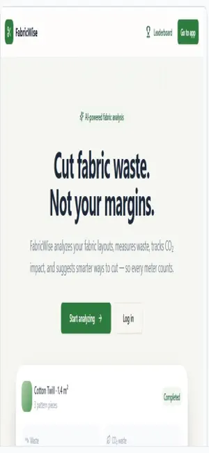 FabricWise Ai screenshot 2