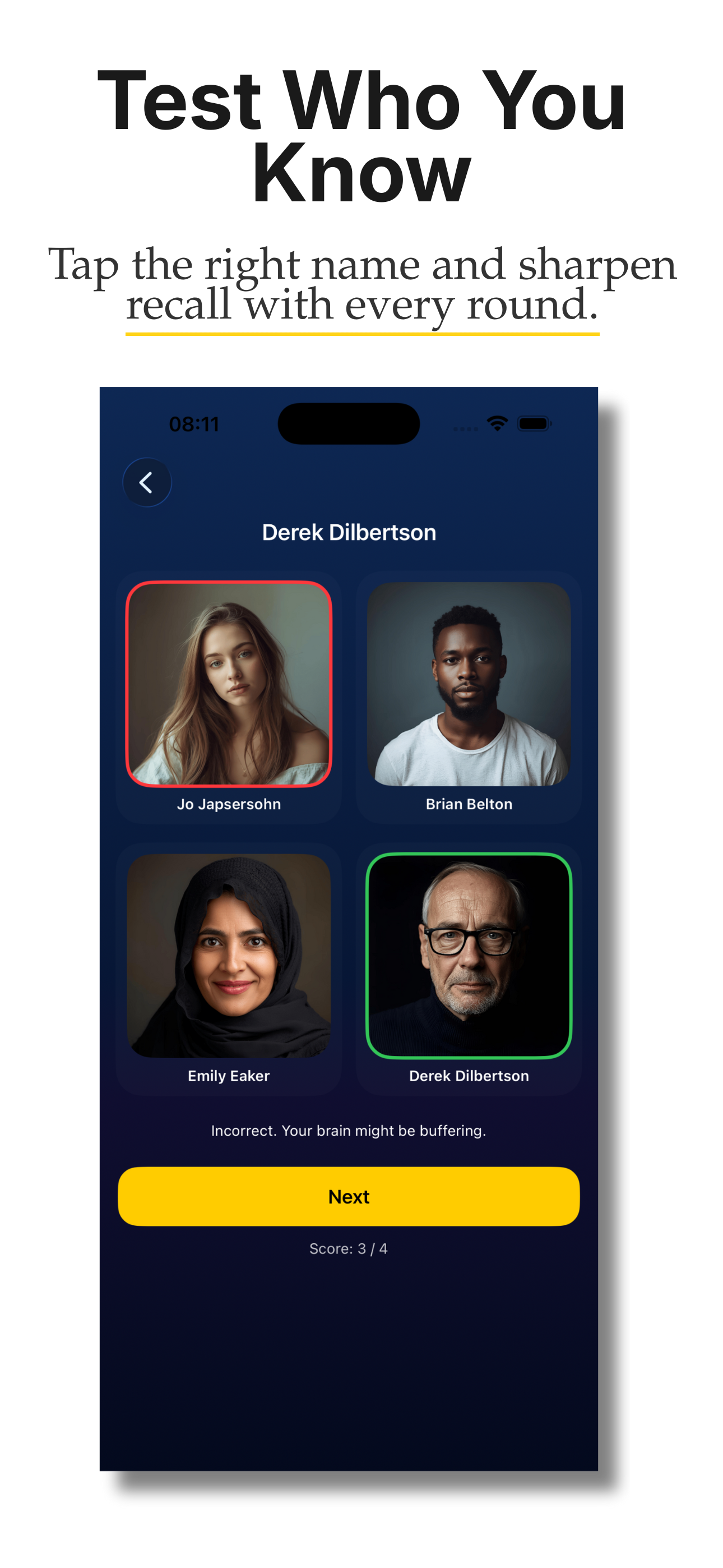 FaceTag: Memory Trainer