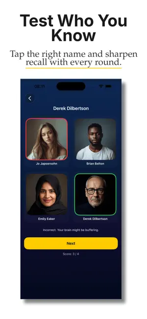FaceTag: Memory Trainer screenshot 3