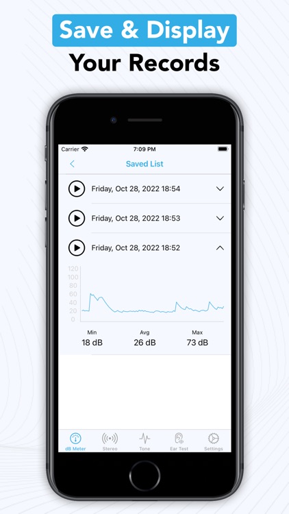 Decibel - dB Sound Level Meter screenshot-4