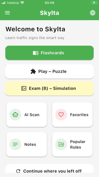 Skylta app screenshot