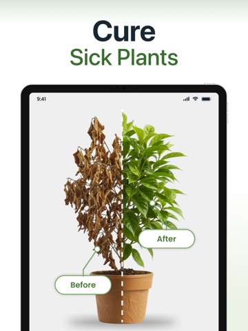 AI Plant Scanner & Identifier iPad screenshot