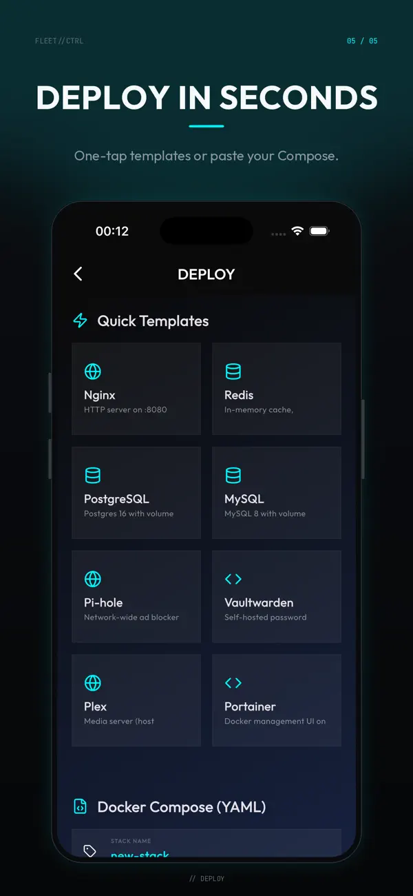 #4. Container Manager for Docker (iOS) Tekijänä: Antonios Freris