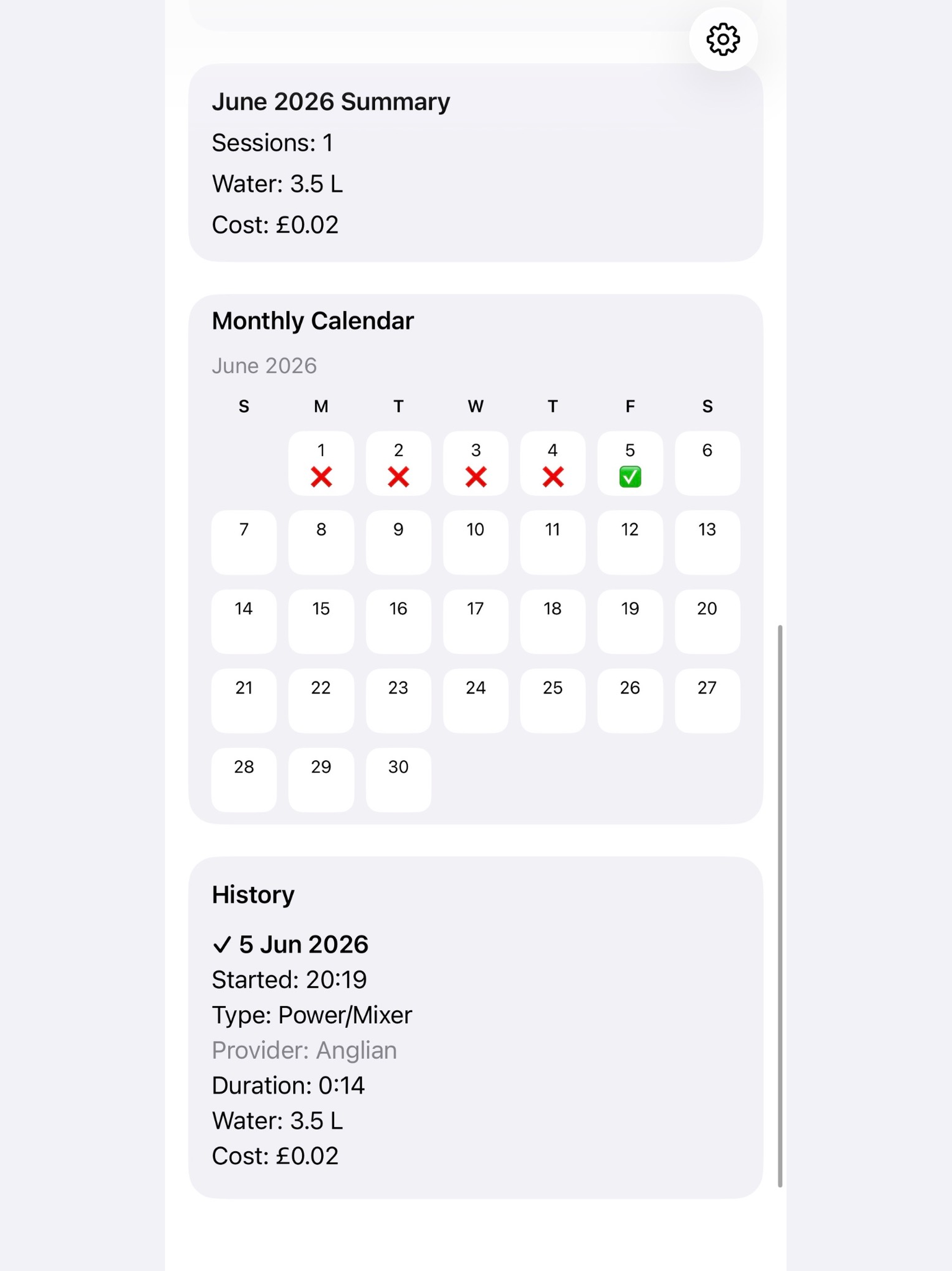 ShowerCare screenshot 12