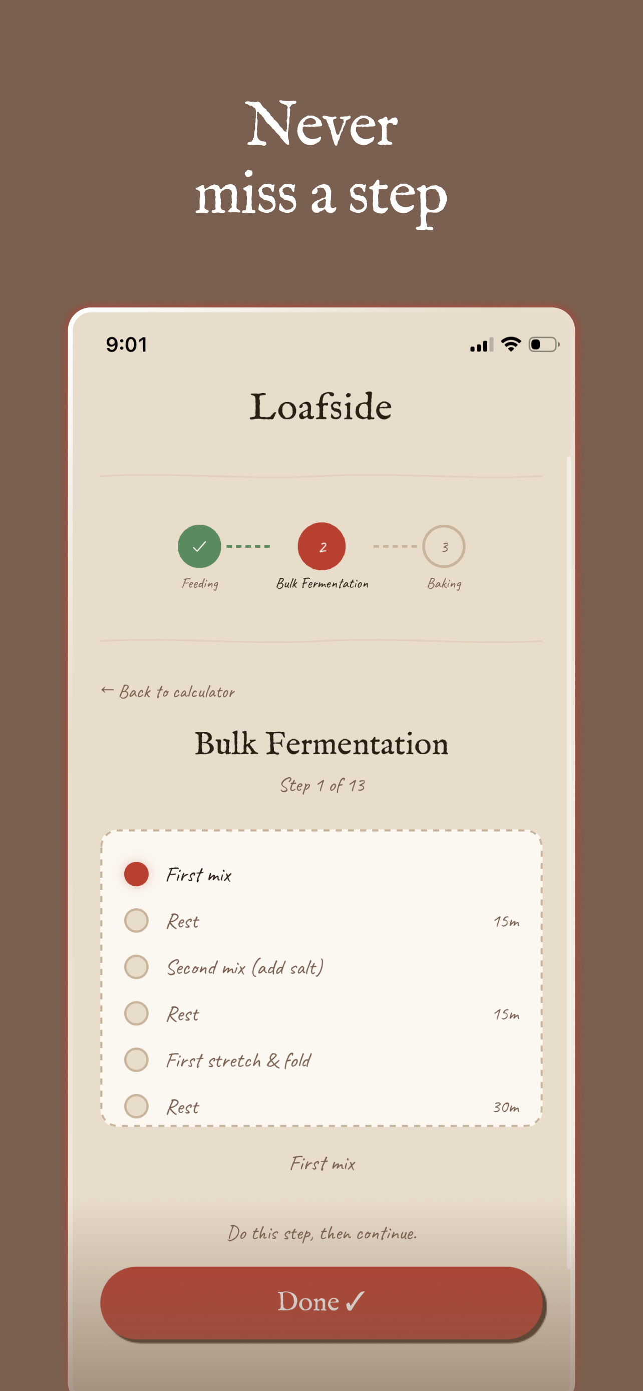 Loafside - Sourdough Tracker
