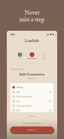 Loafside - Sourdough Tracker screenshot