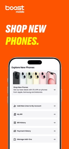 Boost Mobile iPhone screenshot