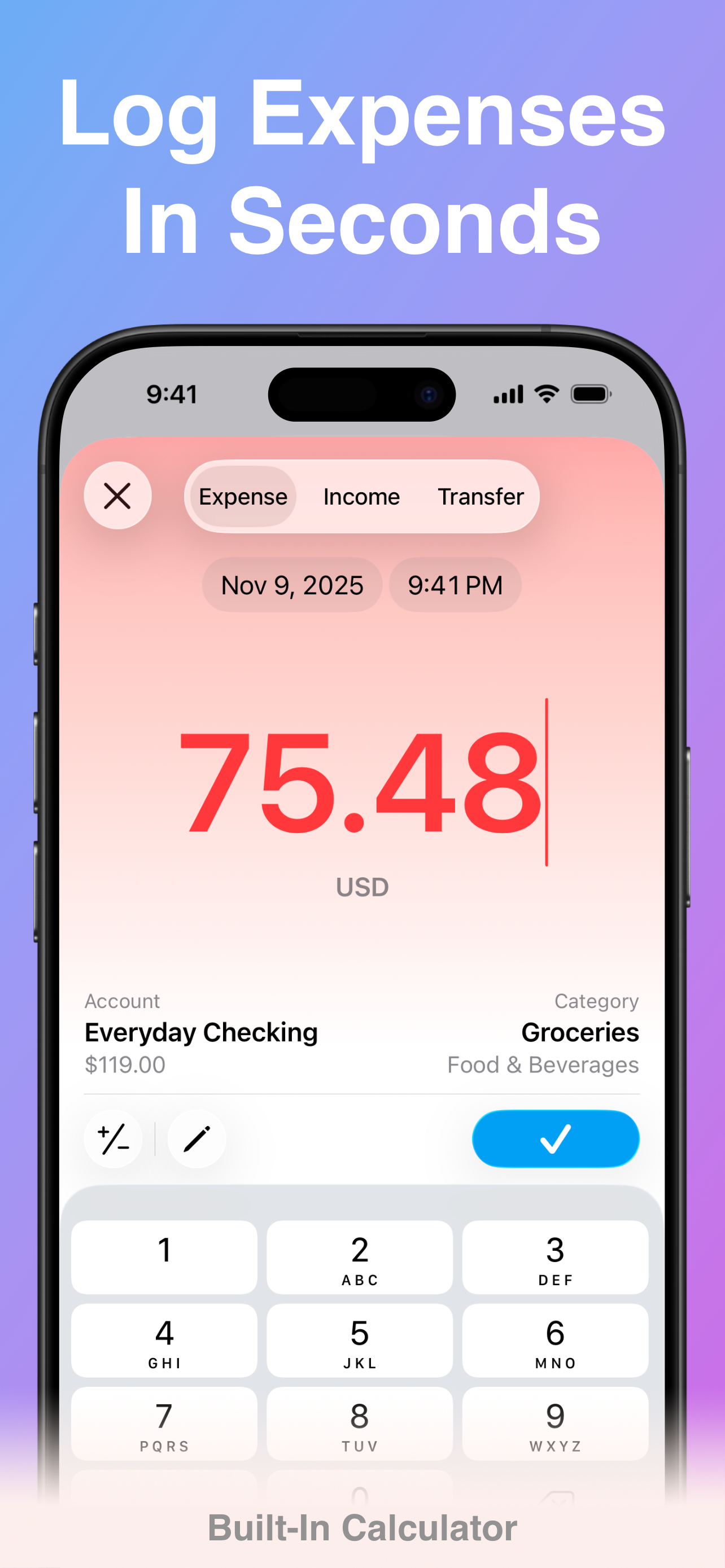 MoneyTime: Budget Planner App screenshot 5