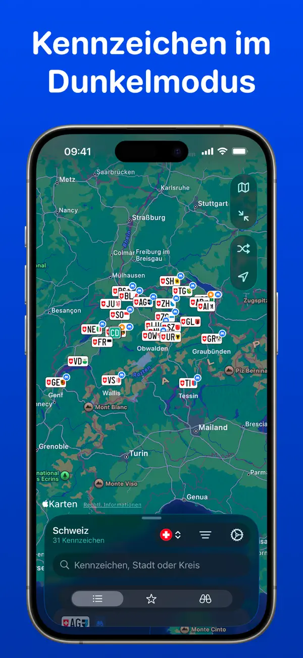 Kennzeichen sammeln Wiki iPhone App Screenshot 8 – Nachschlagewerke