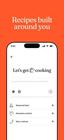 Expo: Recipes with Friends iPhone screenshot