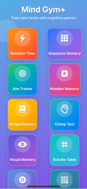 Mind Gym+ screenshot 1
