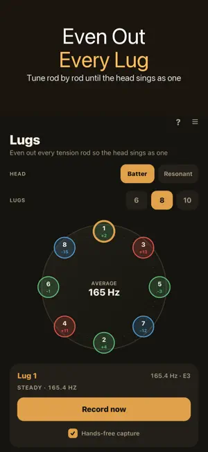 Drum Tuner: Tune Drum Heads screenshot 2