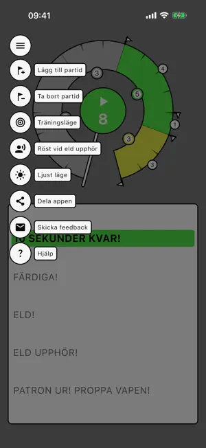 Fältskyttetimer screenshot 2