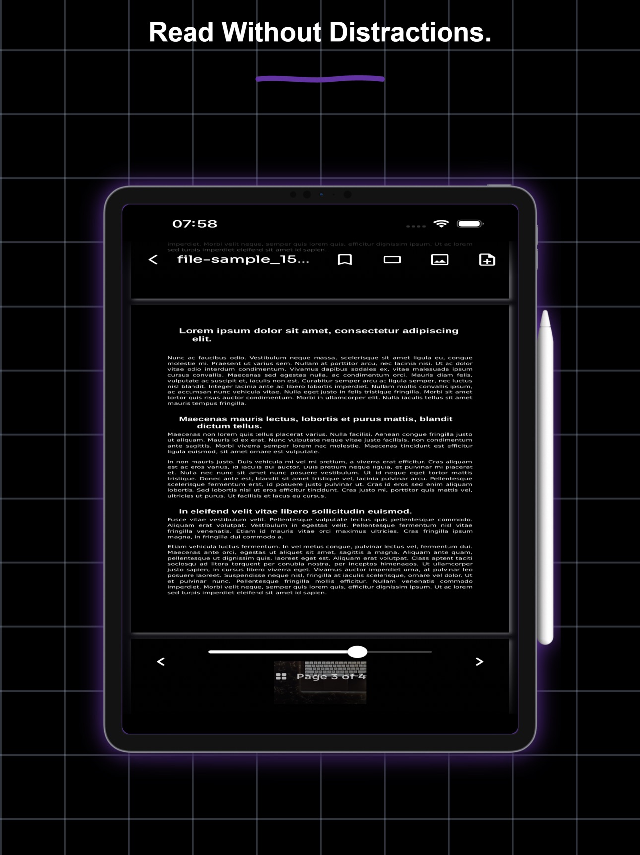 Screenshot 8 of Black Reader – PDF Reader