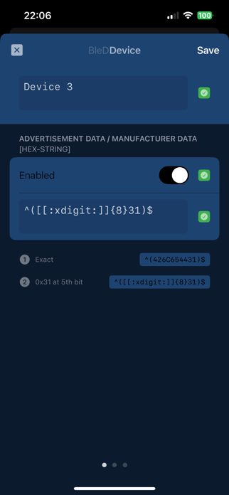 BleD Config Screenshot 4 of 9