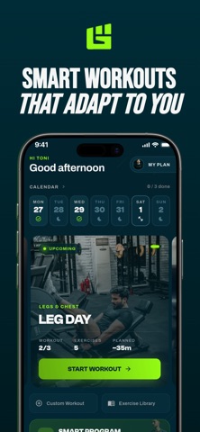 GrabGains: Workout Tracker Screenshot 1 of 7