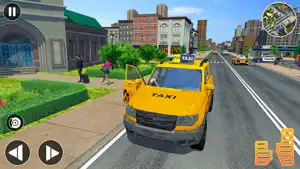 Taxi Driving Sim Game 3D screenshot 3