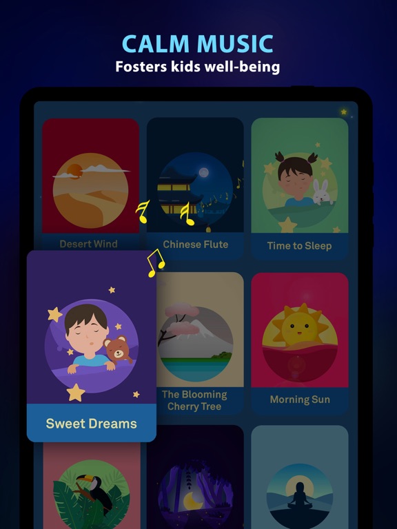 Bedtime Stories - Good Nighty iPad screenshot 4 - Health & Fitness app
