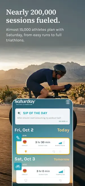 Saturday: Pro Fuel & Hydration screenshot 3