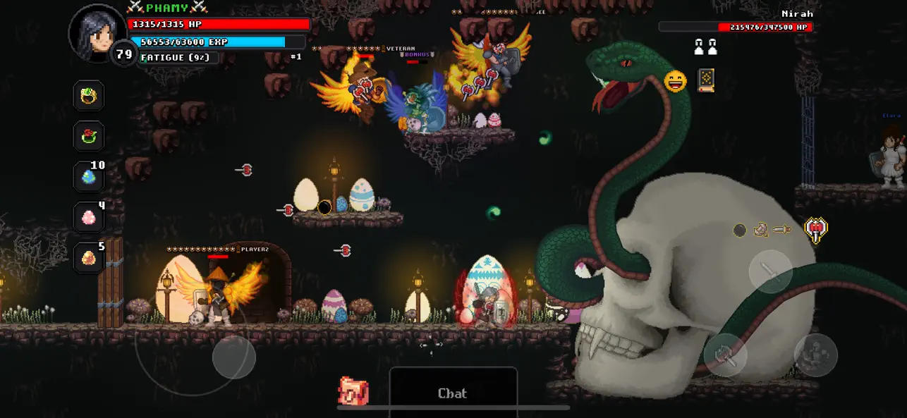 Screenshot #3 pour Pixel RPG: GoBattle.io